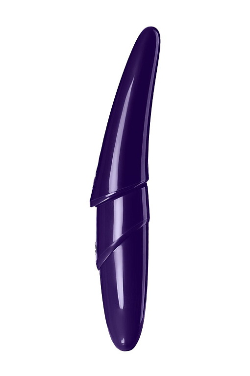 Фиолетовый стимулятор клитора с ротацией Zumio X - фото 5