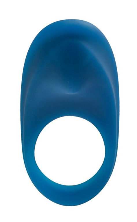 Синее перезаряжаемое эрекционное виброкольцо VeDO Over Drive - силикон