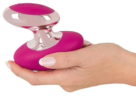 Ярко-розовый вибромассажер Couples Choice Massager Orion