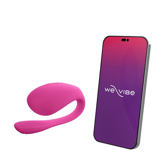 Розовый вибратор для ношения We-Vibe Jive 2 - фото 5