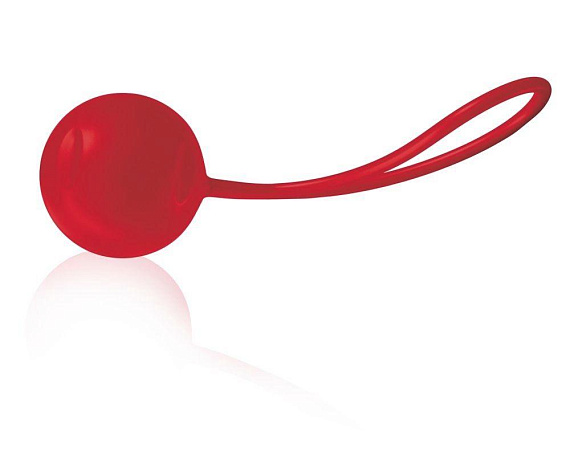 Красный вагинальный шарик Joyballs Trend Single - Silikomed
