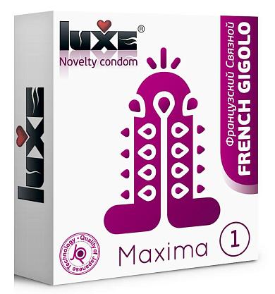 Презерватив Luxe Maxima WHITE  Французский Связной  - 1 шт.