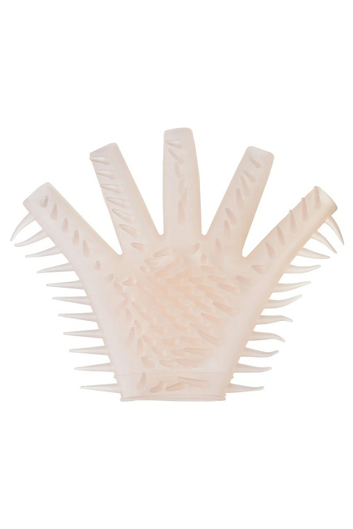 Телесная перчатка-мастубратор для чувственного массажа - термопластичный эластомер (TPE)