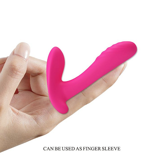 Розовый мультифункциональный вибратор Remote Control Massager - фото 5