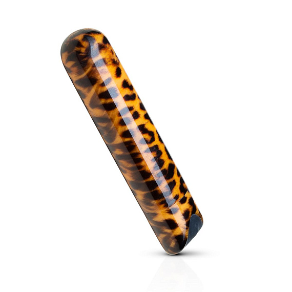 Леопардовая вибропуля Nayo Bullet Vibrator - 9 см. EDC Wholesale