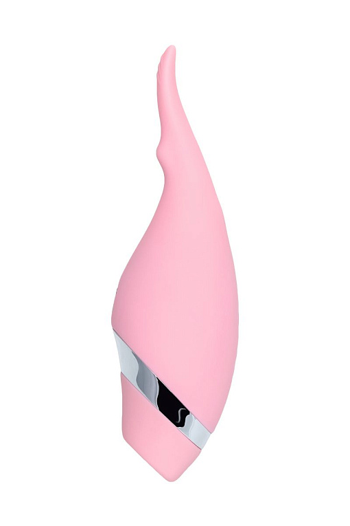 Розовый многофункциональный стимулятор Dahlia - 14 см. от Intimcat