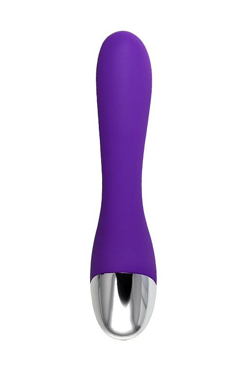 Фиолетовый вибратор «Дрючка-удовольствие» - 20,5 см. Штучки-дрючки