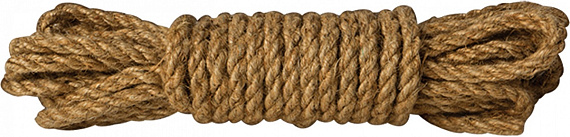 Пеньковая верёвка для бандажа Shibari Rope - 