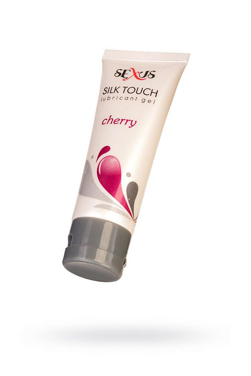 Увлажняющая смазка с ароматом вишни Silk Touch Cherry - 50 мл. Sexus Funny Five