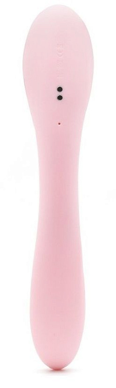 Нежно-розовый вибромассажер-кролик A-King - 22,6 см. от Intimcat