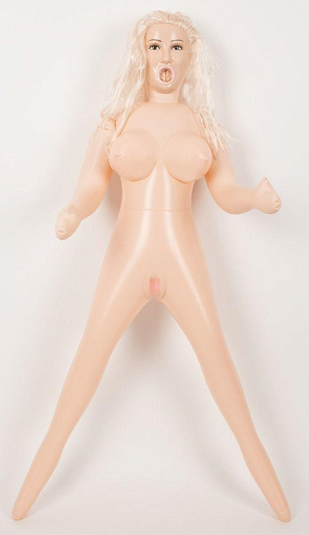 Надувная секс-кукла Cum Swallowing с вибрацией - поливинилхлорид (ПВХ, PVC)