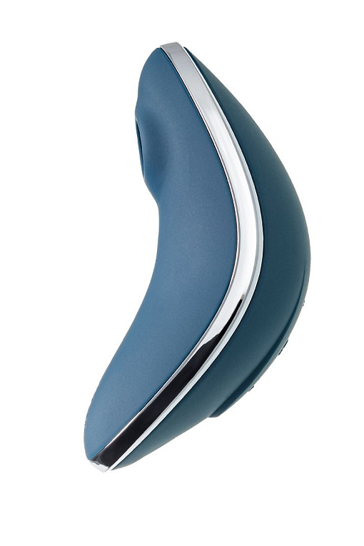 Синий вакуум-волновой вибростимулятор клитора Satisfyer Vulva Lover 1 - фото 5