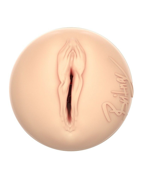 Телесный мастурбатор FeelStar Stroker Britney Amber - анодированный пластик, силикон