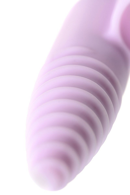 Нежно-розовая вибронасадка на палец для анальной стимуляции JOS NOVA - 9 см. - фото 8