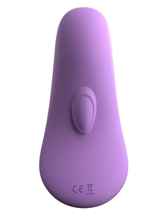 Фиолетовый компактный вибростимулятор Remote Silicone Please-Her от Intimcat