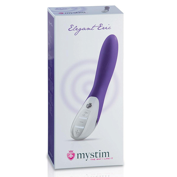 Фиолетовый вибратор Mystim Elegant Eric - 27 см. - фото 6