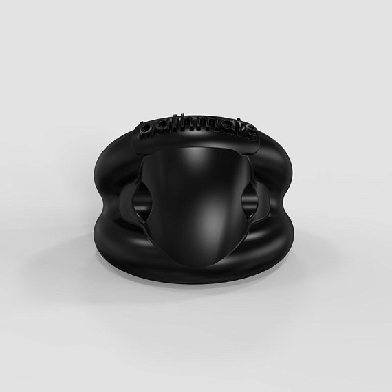 Чёрное эрекционное виброкольцо Bathmate Vibe Ring Strength от Intimcat