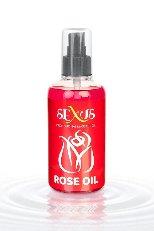 Массажное масло с ароматом розы Rose Oil - 200 мл. от Intimcat