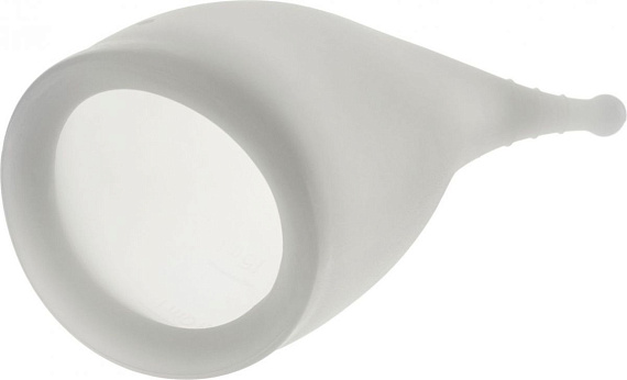 Белая менструальная чаша Vital Cup S от Intimcat