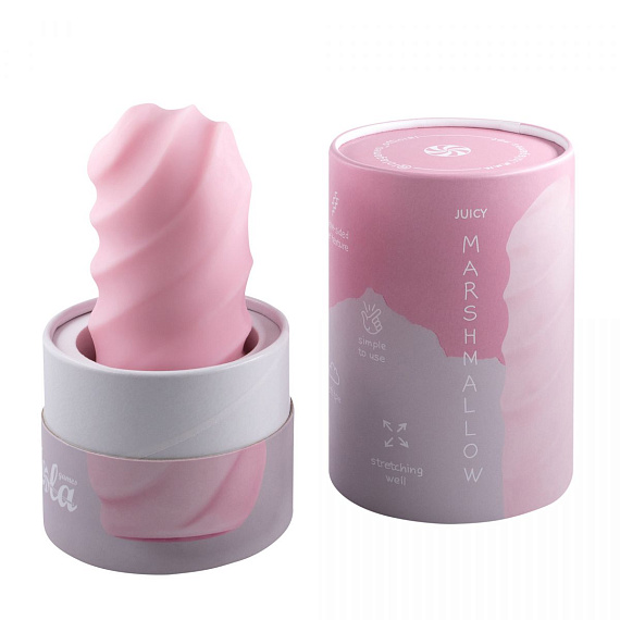 Розовый мастурбатор Marshmallow Maxi Juicy Lola toys