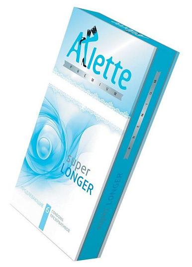 Презервативы Arlette Premium Super Longer с продлевающим эффектом - 6 шт.