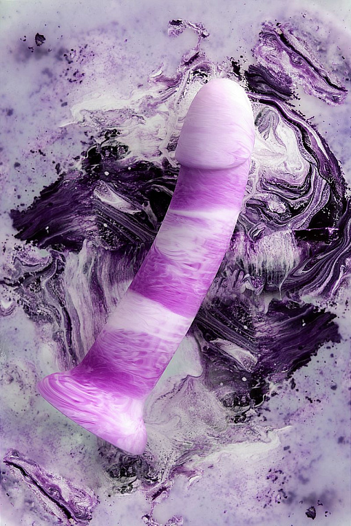 Фиолетовый фаллоимитатор Neil - 18 см. - фото 9