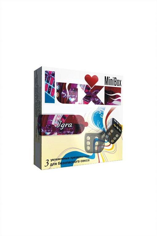 Презервативы Luxe Mini Box Игра - 1 блок (24 уп. по 3 шт. в каждой) - фото 7