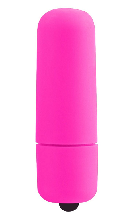 Розовая анальная вибропробка Vibrating Butt Plug - 14,5 см. - поливинилхлорид (ПВХ, PVC)