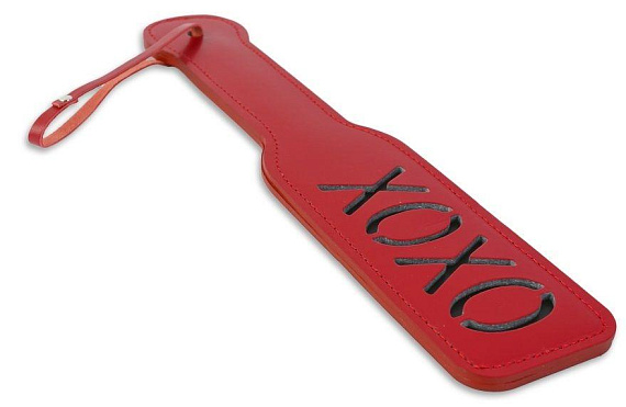 Красная шлёпалка ХоХо - 31,5 см. от Intimcat