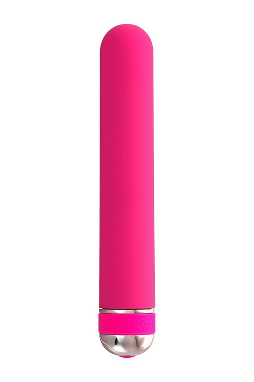 Розовый нереалистичный вибратор Mastick - 18 см. от Intimcat