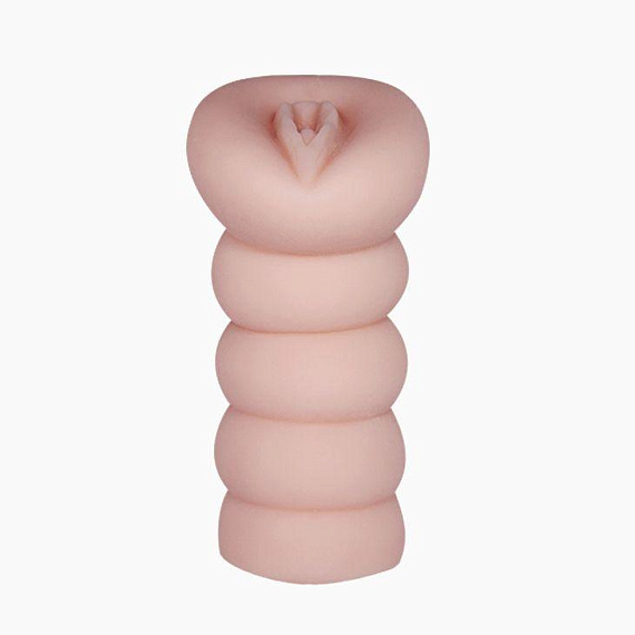 Мастурбатор-вагина 3D с эффектом смазки - Термопластичная резина (TPR)
