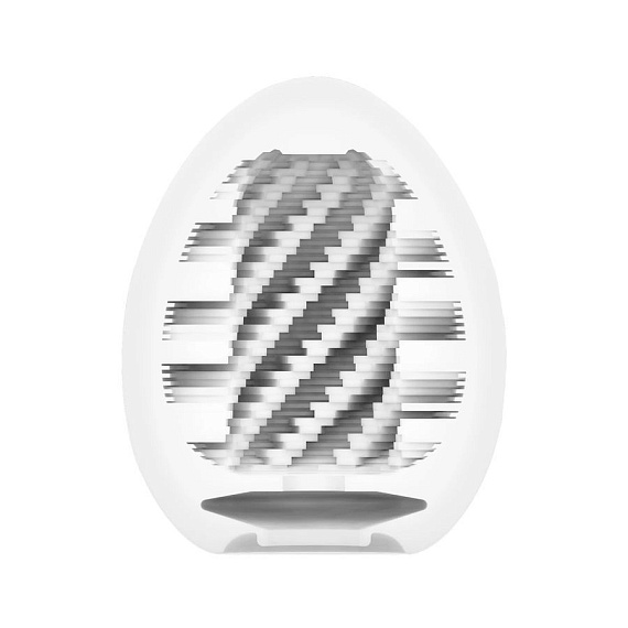 Мастурбатор-яйцо Tenga Egg Spiral - термопластичный эластомер (TPE)