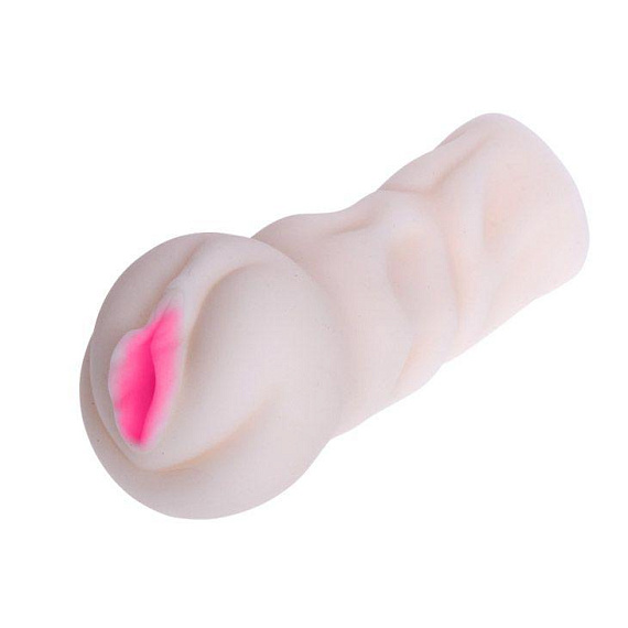 Рельефный мастурбатор с вибрацией - Термопластичная резина (TPR)