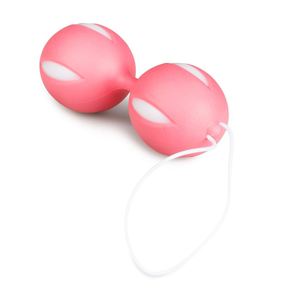 Розовые вагинальные шарики Wiggle Duo от Intimcat
