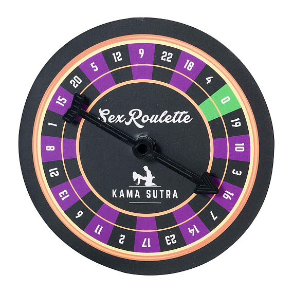 Настольная игра-рулетка Sex Roulette Kamasutra - бумага