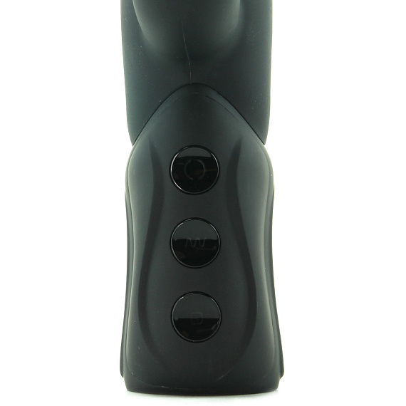 Чёрный хай-тек вибромассажер iVibe Select iRabbit - 26 см. - фото 7