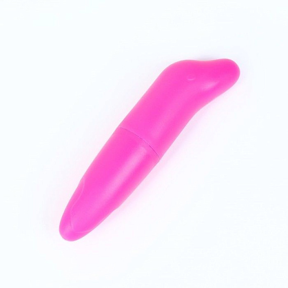 Розовый клиторальный вибростимулятор «Оки-Чпоки» - анодированный пластик (ABS)