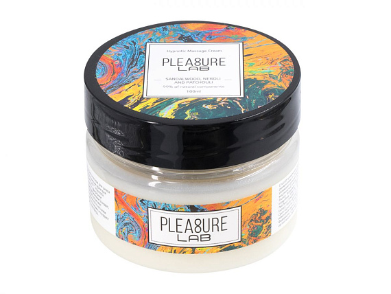 Массажный крем Pleasure Lab Hypnotic с ароматом сандала, нероли и пачули - 100 мл. - 