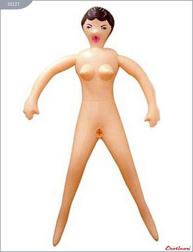 Секс-кукла «Шатенка» с 3 любовными отверстиями