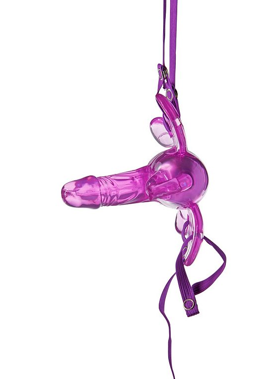 Фиолетовая вибробабочка HONEYDEW BUTTERFLY REMOTE с пультом ДУ Toy Joy