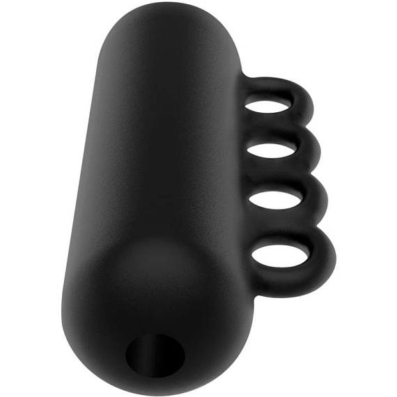 Черный мастурбатор TENSEK Lux Masturbator #5 - термопластичный эластомер (TPE)
