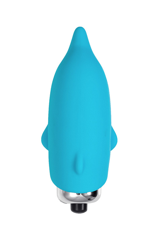 Голубой мини-вибратор Jolly - 7,5 см. от Intimcat