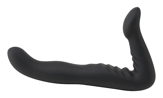 Черный безремневой страпон 8  Strapless Strap-On - 20,3 см. Pipedream