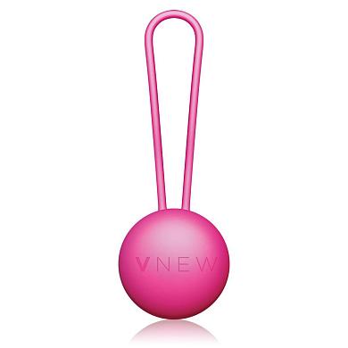 Розовый вагинальный шарик Vlevel 1