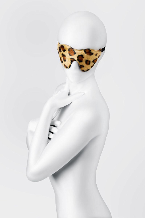Леопардовая маска на глаза Anonymo от Intimcat