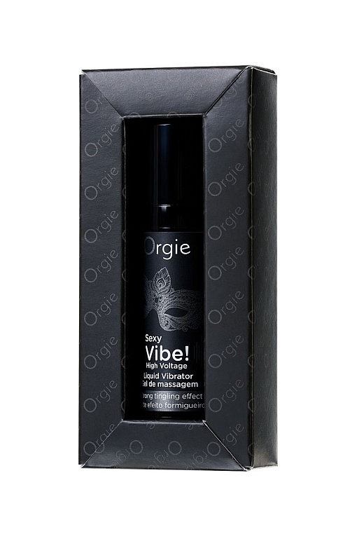 Гель для массажа ORGIE Sexy Vibe High Voltage с эффектом вибрации - 15 мл. - фото 8