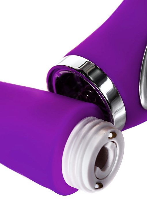 Фиолетовый вибратор PILO с wow-режимом - 20 см. - фото 9