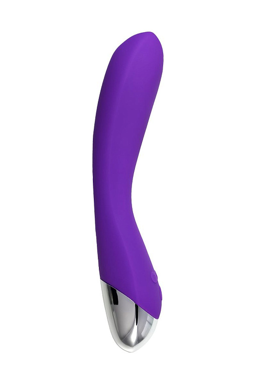 Фиолетовый вибратор «Дрючка-удовольствие» - 20,5 см. - фото 5