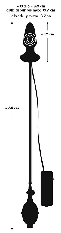 Телесный анальный виброрасширитель Fanny Hills - 12 см. - фото 7