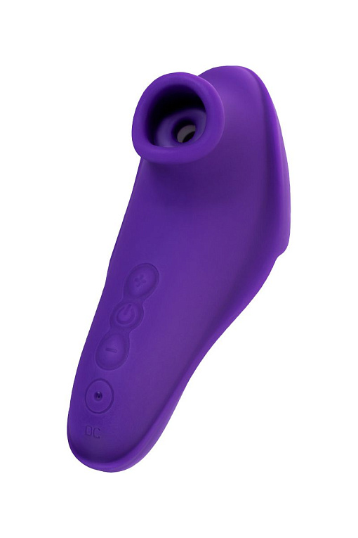 Фиолетовый клиторальный стимулятор Swizzy - фото 5